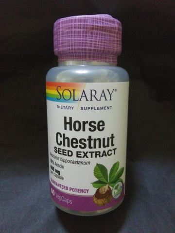 SOLARAY HORSE CHESTNUT SEED EXTRACT 60 CAPS