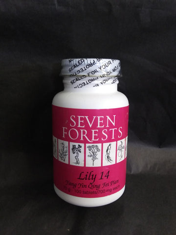 SEVEN FOREST LILY 14 TABLETS 100