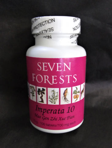 SEVEN FOREST IMPERATA 10 TABLETS 100