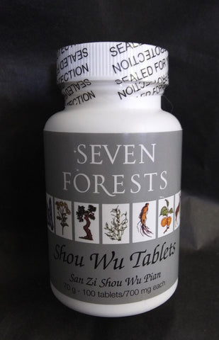 SEVEN FOREST SHOU WU TABLETS 100