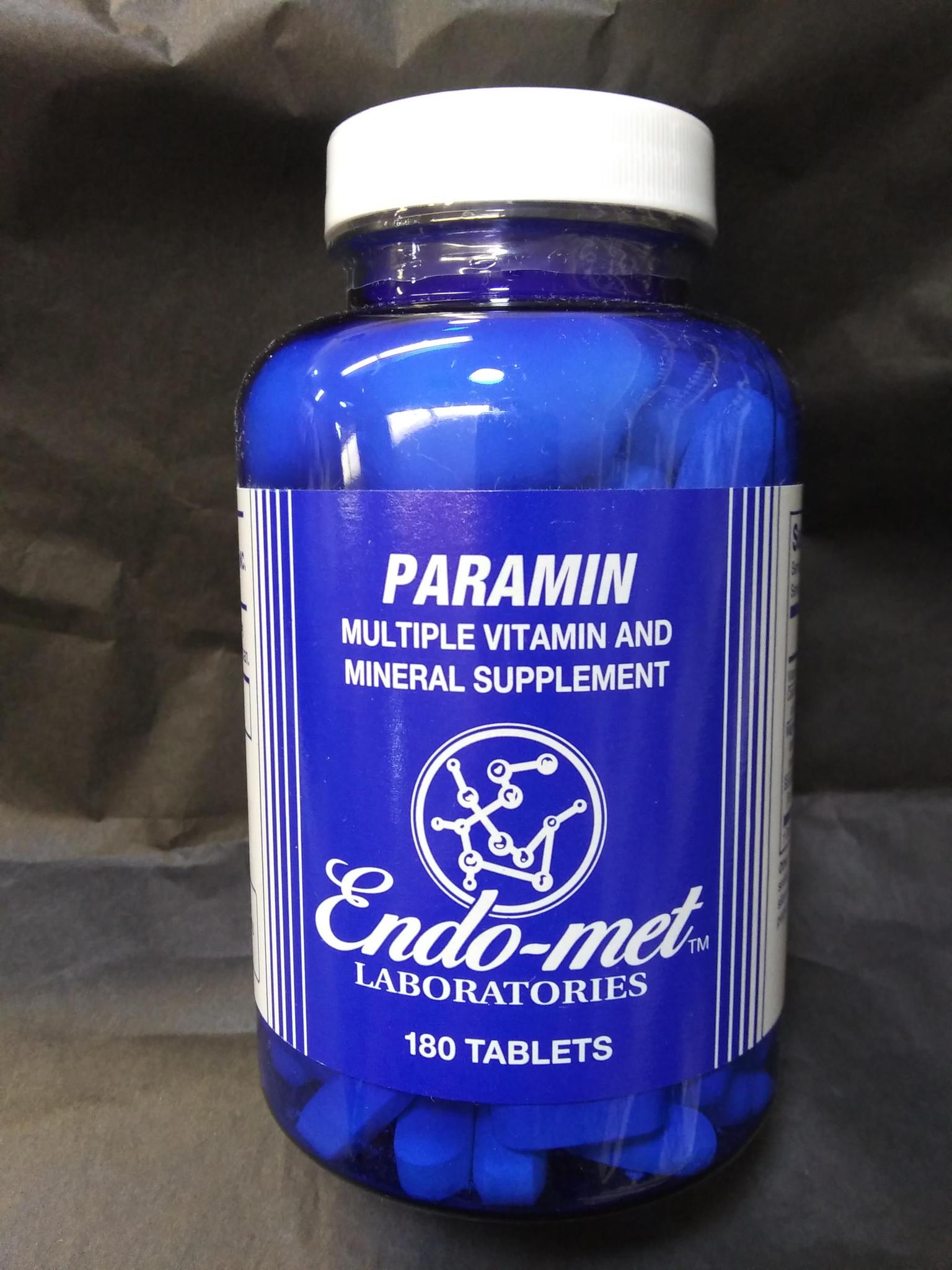 ENDO MET PARAMIN 180 TABLETS