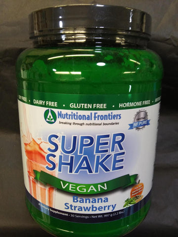 NUTRITIONAL FRONTIERS SUPER SHAKE STRAWBERRY BANANA