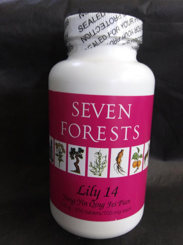 SEVEN FOREST LILY 14 TABLETS 250