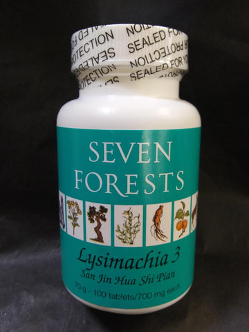 SEVEN FOREST LYSIMACHIA 3 TABLETS 100