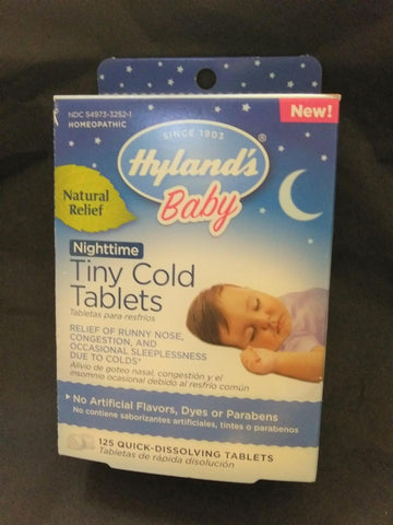 HYLANDS BABY COLD TABLETS