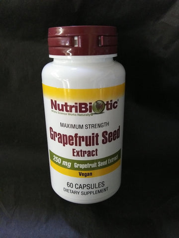 NUTRIBIOTIC GRAPEFRUIT SEED EXTRACT  60 CAPS 250 mg