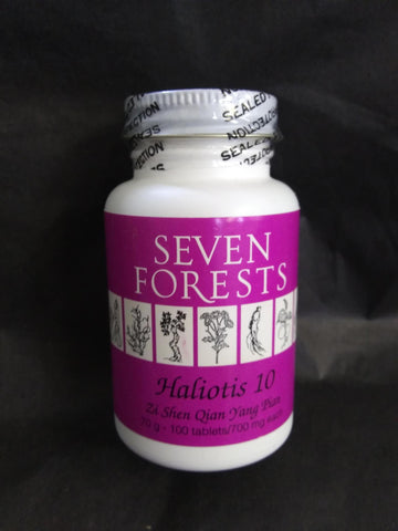 SEVEN FOREST HALIOTIS 10 TABLETS 100