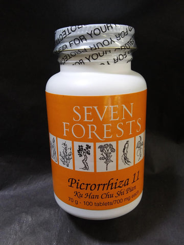 SEVEN FOREST PICRORRHIZA 11 TABLETS 100