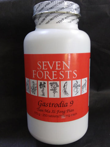 SEVEN FOREST GASTRODIA 9 TABLETS 250