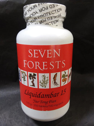 SEVEN FOREST LIQUIDAMBAR 15 TABLETS 250