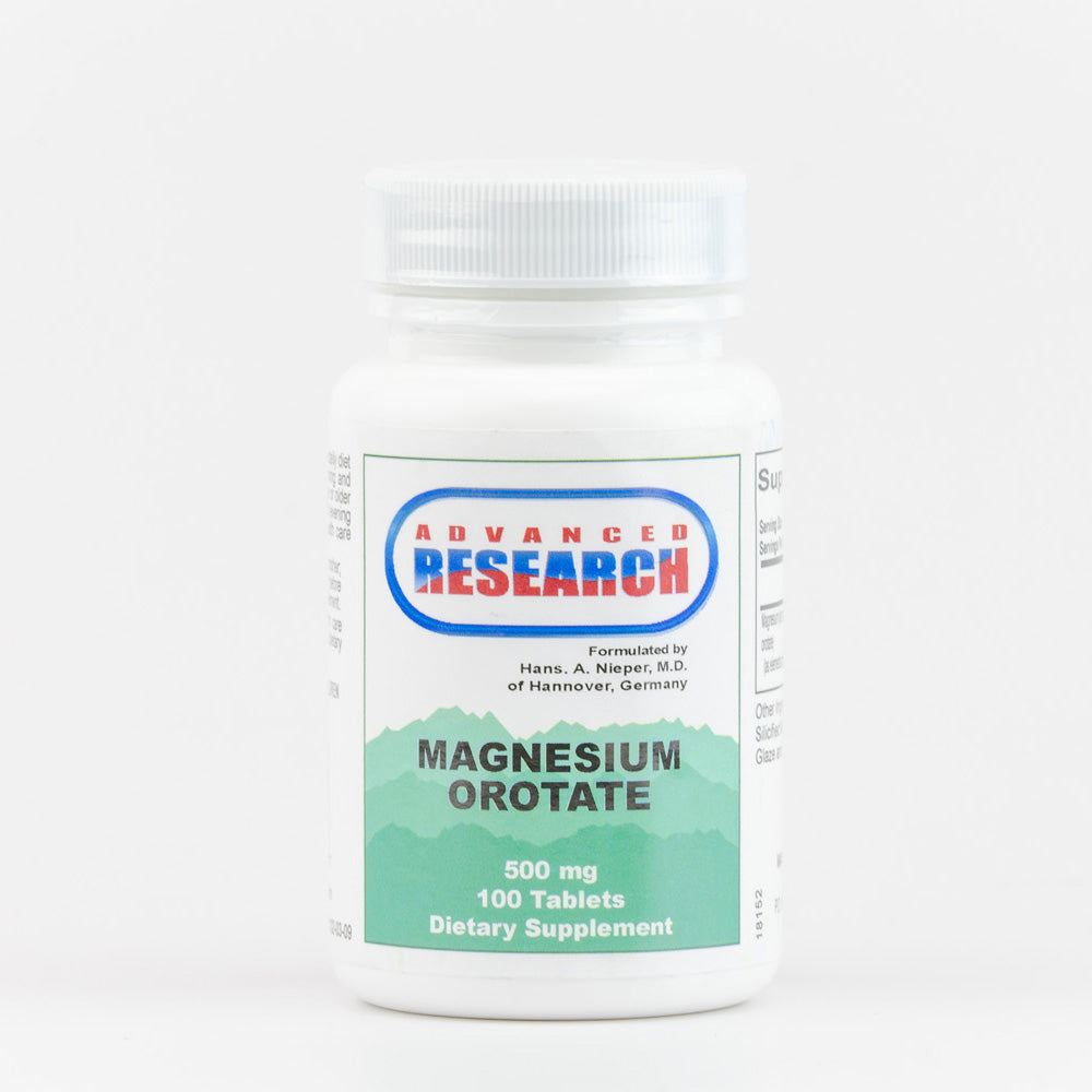 Advanced Research Magnesium Orotate 500 mg 100 Tablets