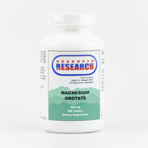 Advanced Research Magnesium Orotate 500 mg 200 Tablets