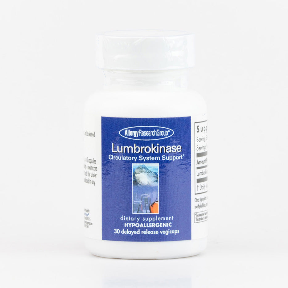 Allergy Research Group Lumbrokinase 32 mg 30 Capsules