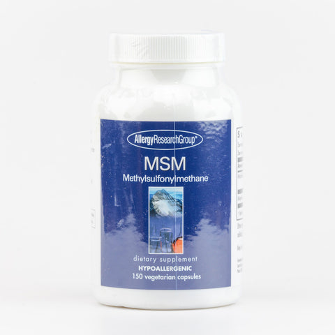 Allergy Research Group MSM Methylsulfonylmethane 1500 mg 150 Vegetarian Capsules