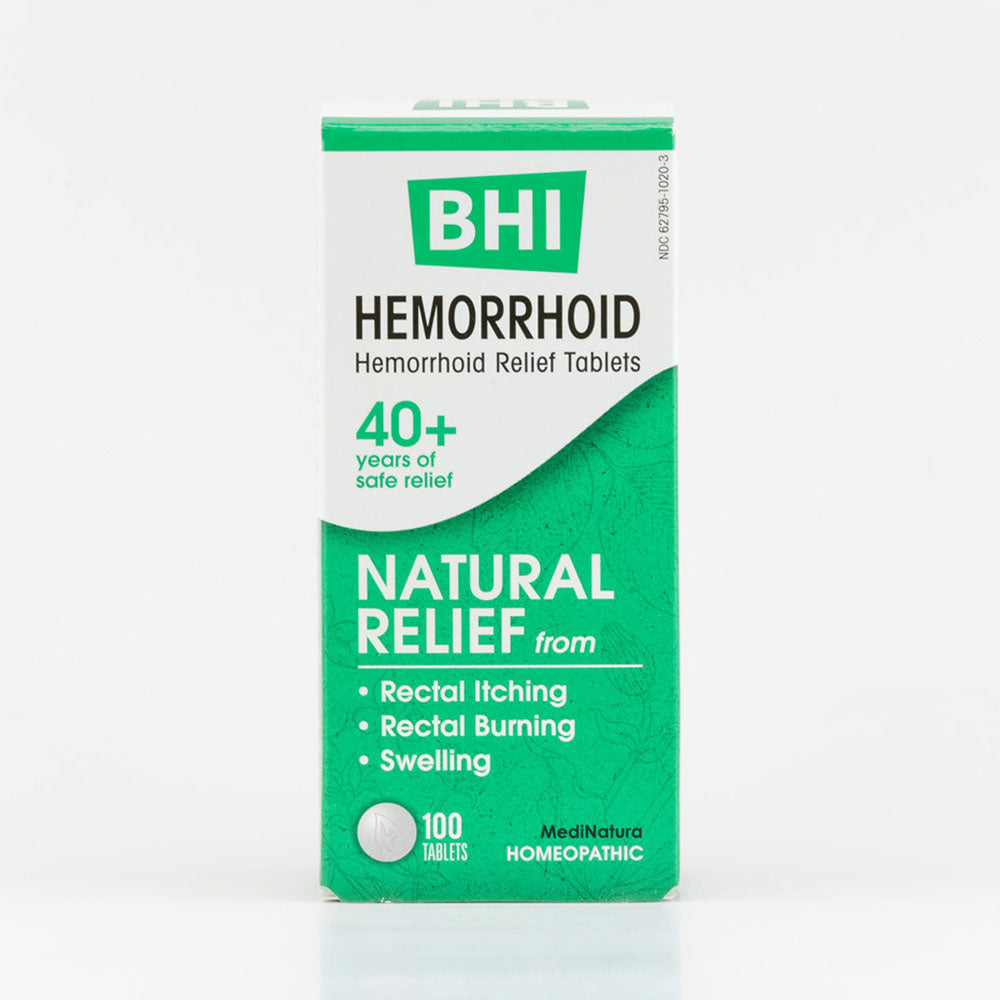 BHI Hemorrhoid 100 Tablets