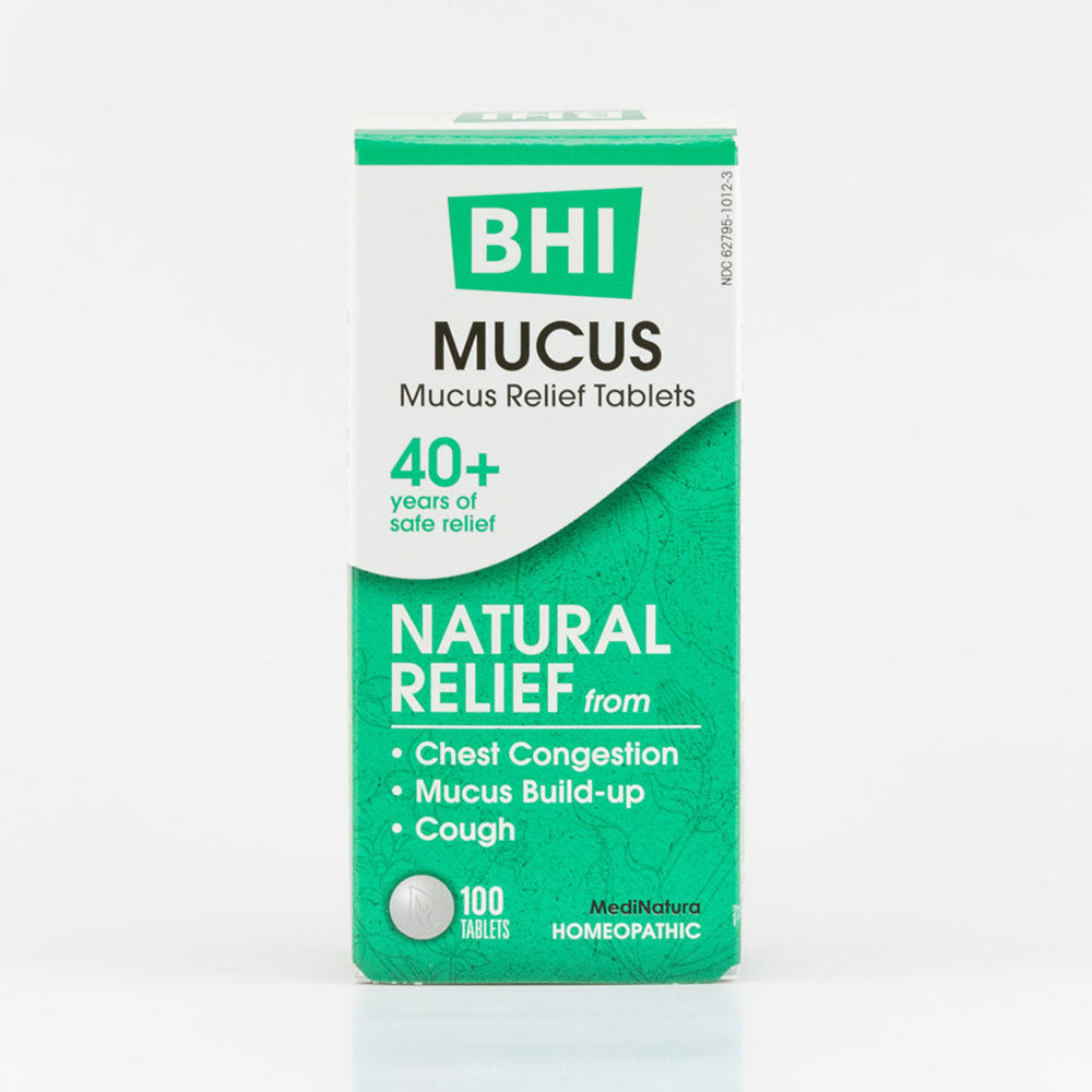 BHI Mucus Relief 100 Tablets