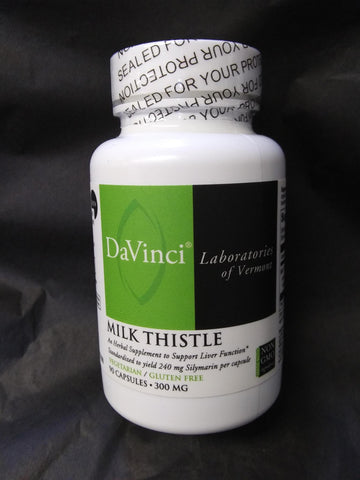 DAVINCI MILK THISTLE 300MG 90C