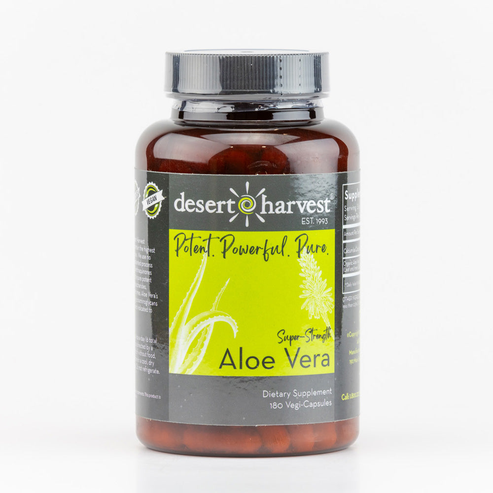 Desert Harvest Aloe Vera 180 Vegi-Capsules