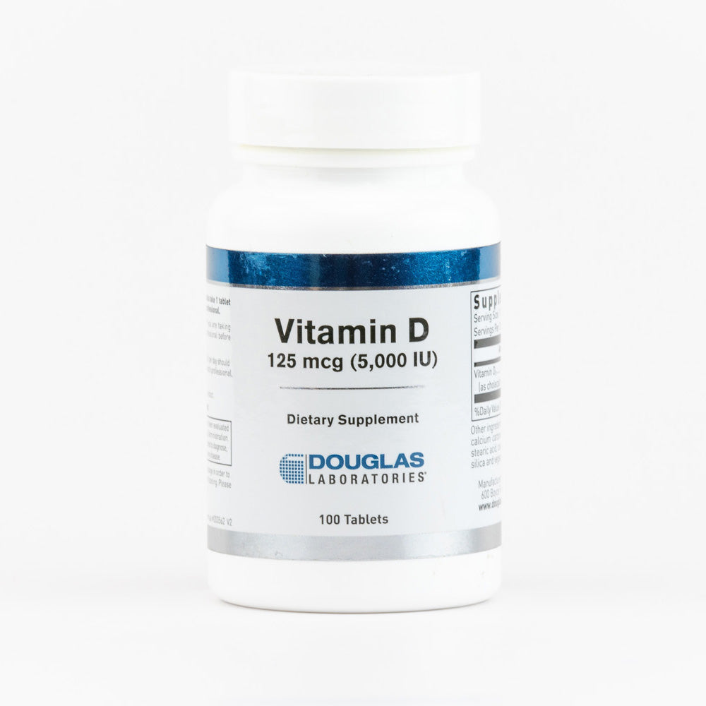 Douglas Laboratories Vitamin D 125 mcg 100 Tablets