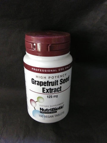 NUTRIBIOTIC GRAPEFRUIT SEED EXTRACT 100C PLUS 125 MG