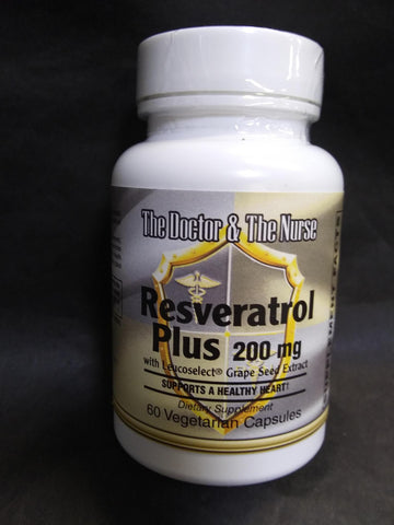 THE DOCTOR AND THE NURSE RESVERATROL PLUS 200MG