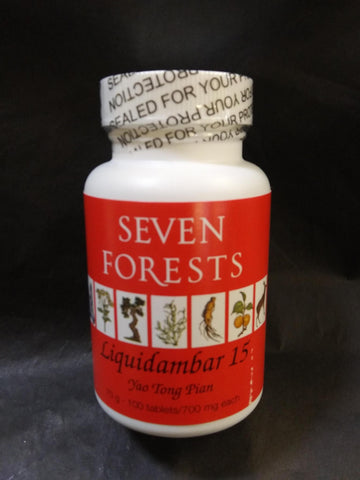 SEVEN FOREST LIQUIDAMBAR 15 TABLETS 100