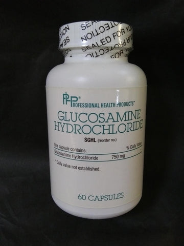 PROFESSIONAL HEALTH PRODUCTS GLUCOSAMINE HYDROCHLORIDE 60 CAPS