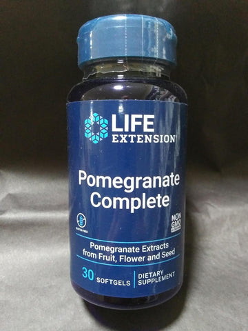 LIFE EXTENSION POMEGRANATE COMPLETE 30 SOFTGELS