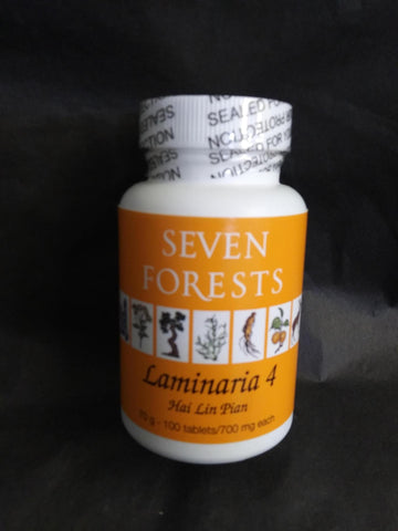 SEVEN FOREST LAMINARIA 4 TABLETS 100