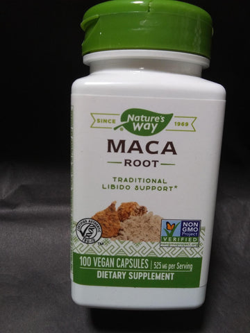 Nature's Way MACA ROOT 525MG 100CAPS