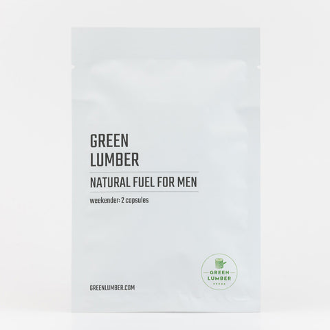 Green Lumber Natural Fuel for Men 2 Capsules