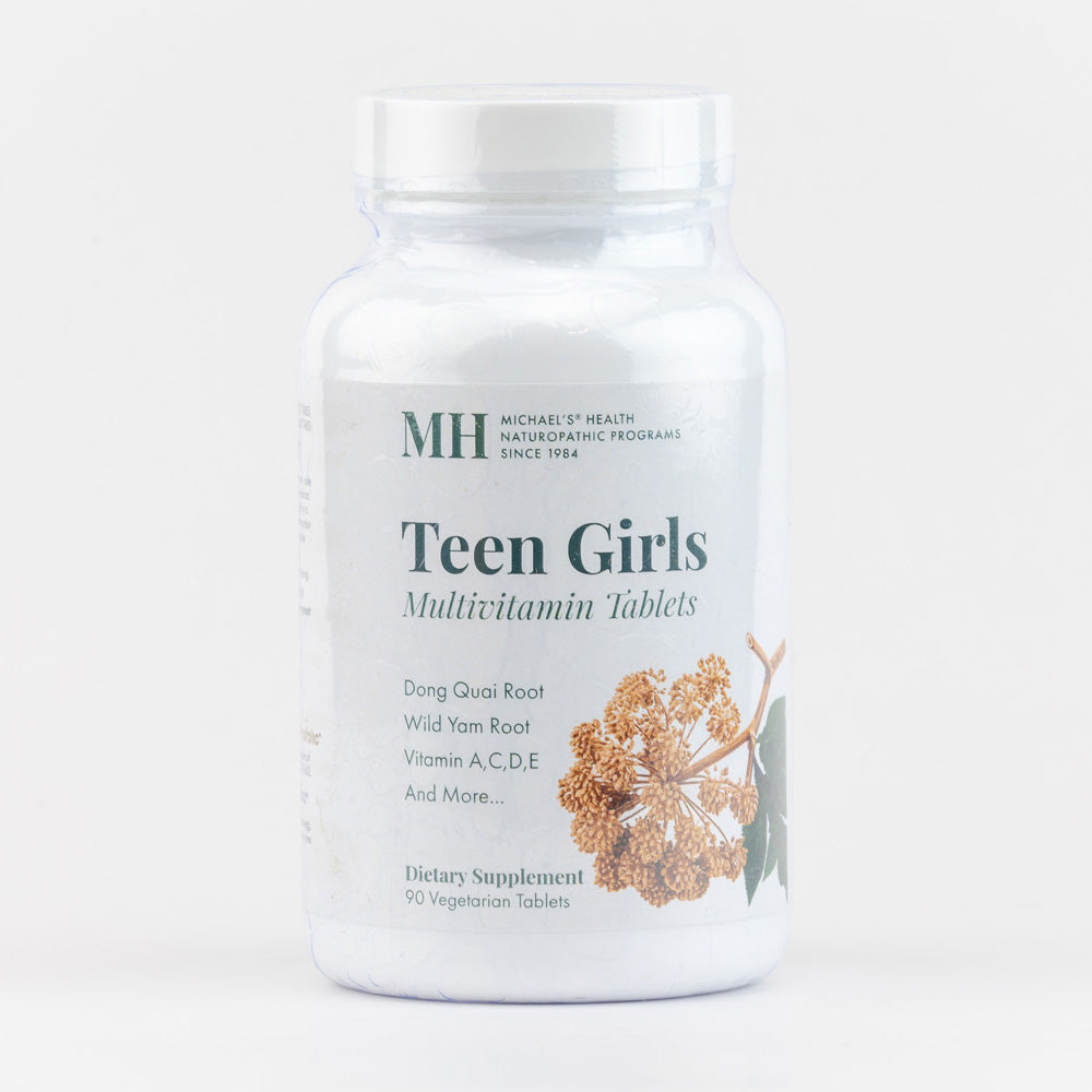 Michael’s Health Naturopathic Programs Teen Girls Multivitamin 90 Vegetarian Tablets