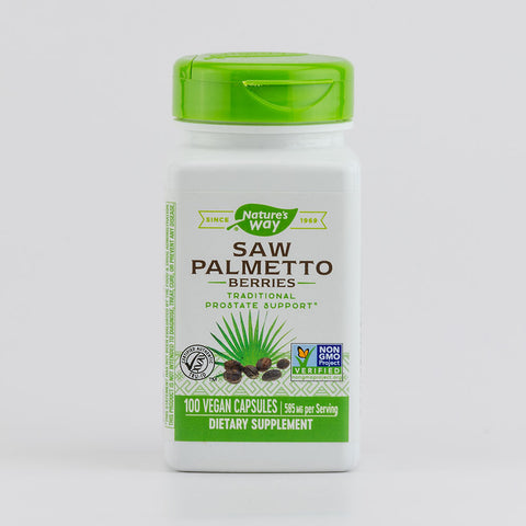 Nature's Way Saw Palmetto Berries 585mg 100 Veg. Caps