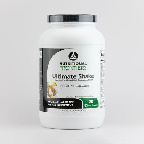 Nutritional Frontiers Ultimate Shake Pineapple Coconut 30 Servings