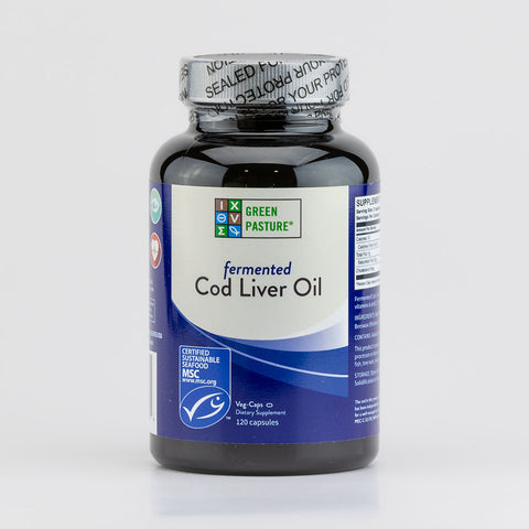 Green Pastures Cod Liver Oil 120 Veg. Caps