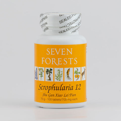 Seven Forests Scrophularia 12 700mg 100 Tabs