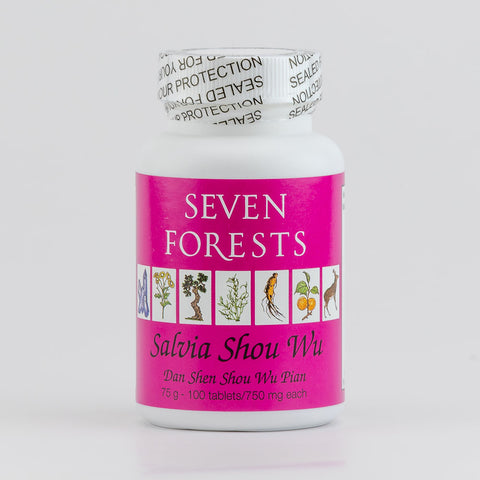 Seven Forests Salvia Shou Wu 700mg 100 Tabs