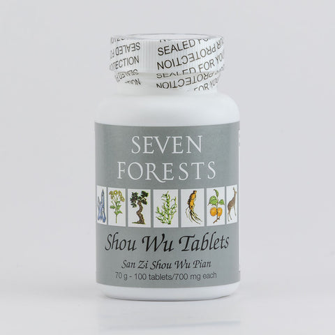 Seven Forests Shou Wu Tablets 700mg 100 Tabs