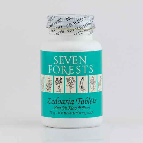 Seven Forests Zedoaria Tablets 750mg 100 Tabs