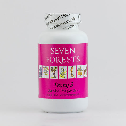 Seven Forests Peony 9 700mg 250 Tabs