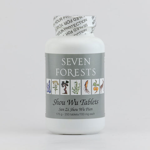 Seven Forests Shou Wu Tablets 700mg 250 Tabs