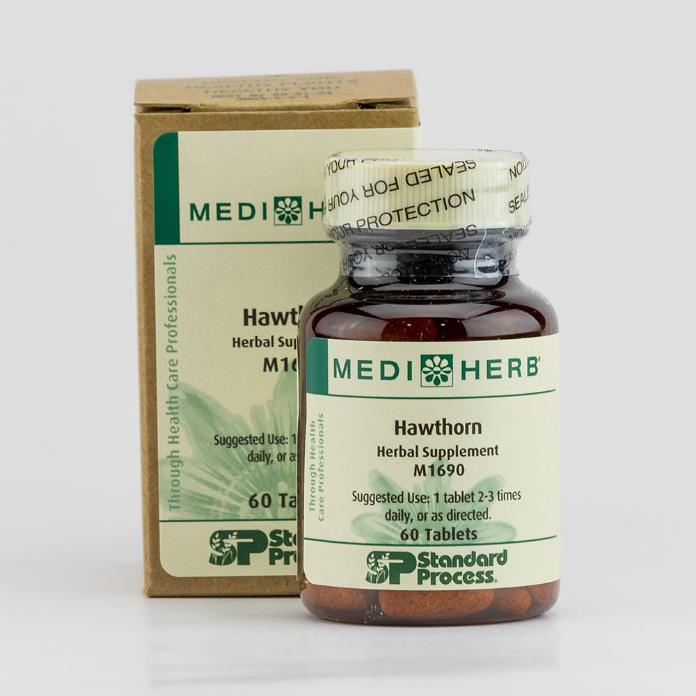 Standard Process MediHerb Hawthorn 60 Tabs