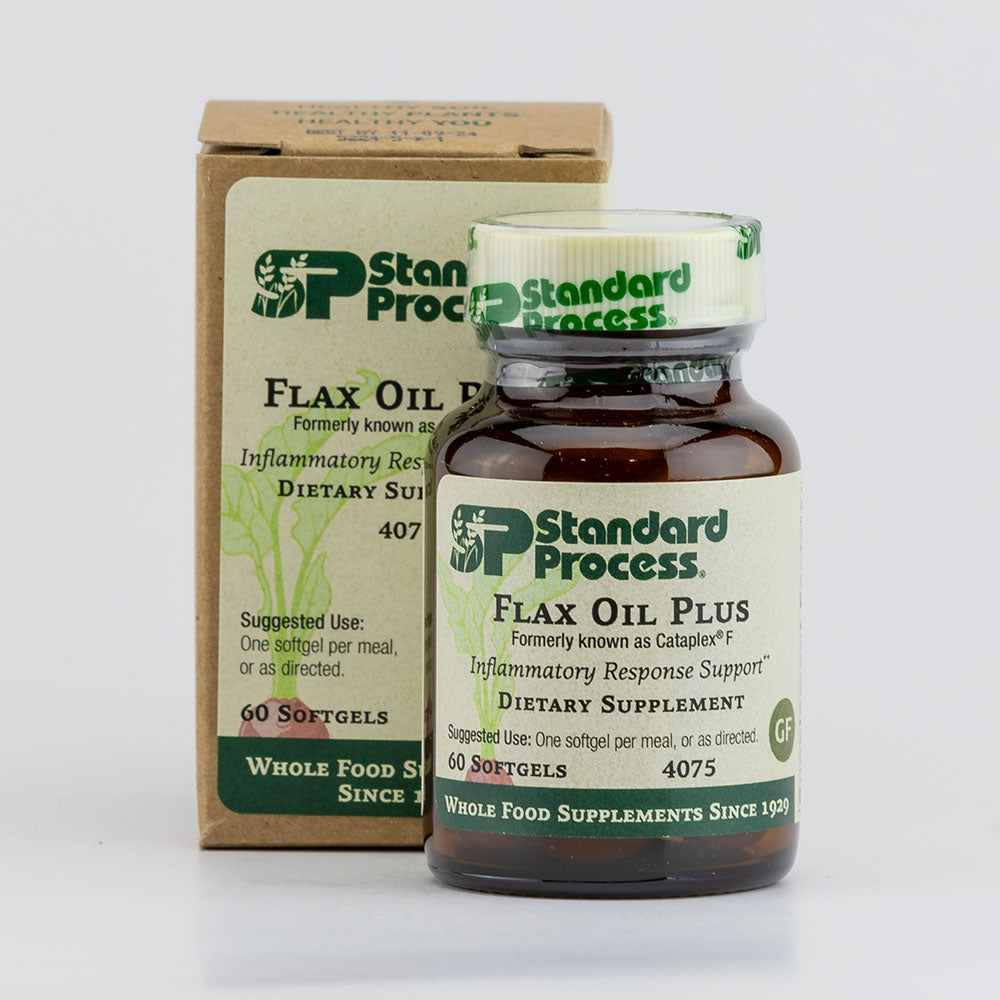 Standard Process Flax Oil Plus 60 Softgels